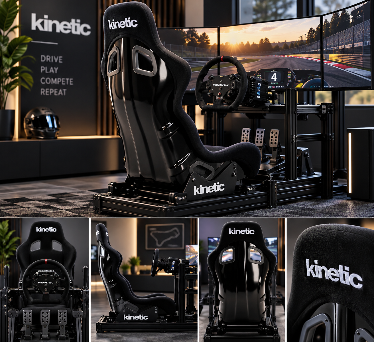 Kinetic Seats APEX XL SIM